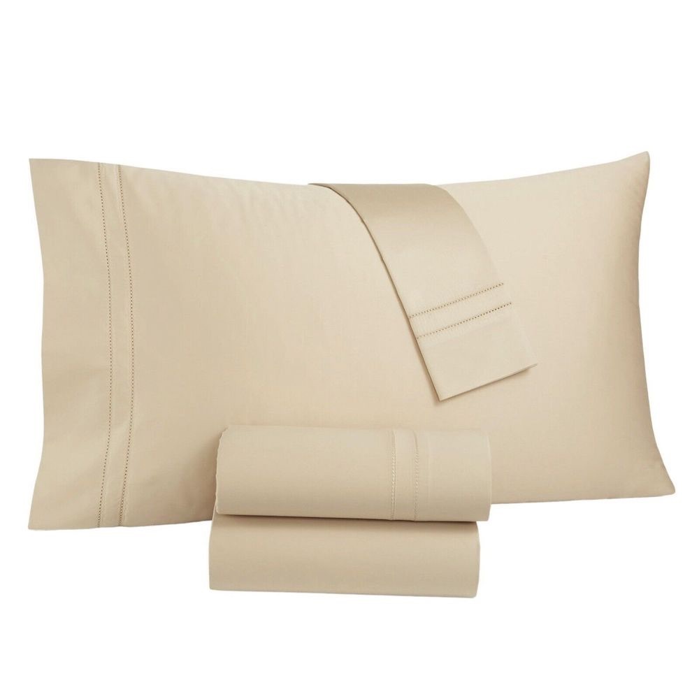 Hotel Collection Egyptian Classic 400 Thread Count STANDARD Pillowcases CAMEL